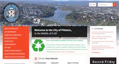 Desktop Screenshot of pittstoncity.org